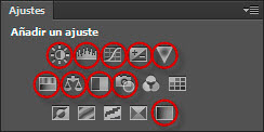Capas de ajuste principales