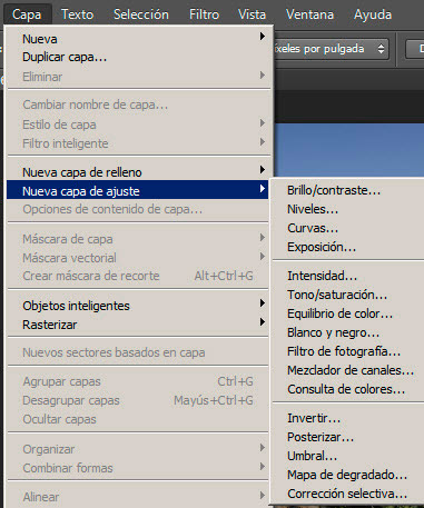 Tipos de Capas de Ajuste