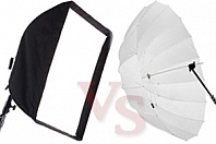 Softbox vs Paraguas - mini